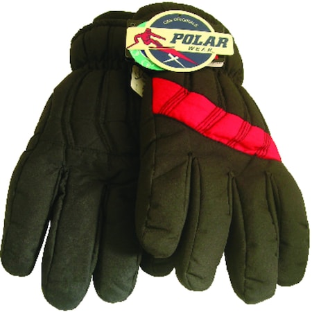 Diamond Visions Diamond Visions Polar Wear L/XL Polyester SKI Black Gloves 05-0189